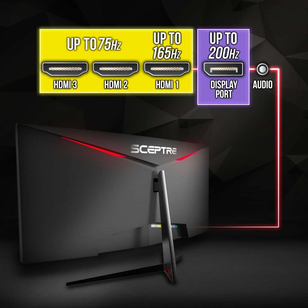 
Sceptre 30-inch Curved Gaming Monitor